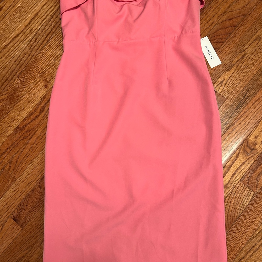 Bardot CANDY Pink Strapless Dress